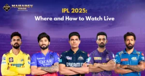 IPL 2025 Streaming Platfors Mahadev Online Book