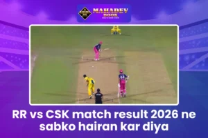 RR vs CSK match result