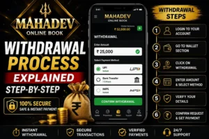 Mahadev Online Book Withdrawal Process – Complete Guide