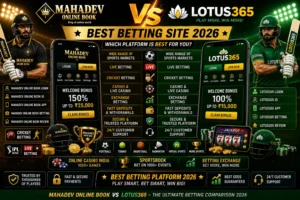 Mahadev Online Book vs Lotus365