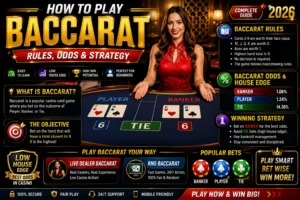 How to Play Baccarat: Rules, Odds & Winning Strategy