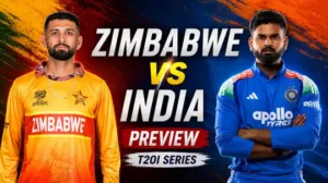 Zimbabwe vs India 1st T20I 2026 Match Preview & Prediction