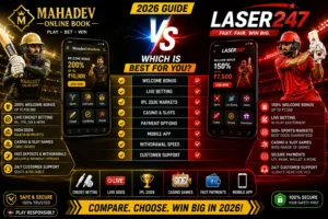 MahadevOnlineBook vs Laser247: Best Betting Site 2026