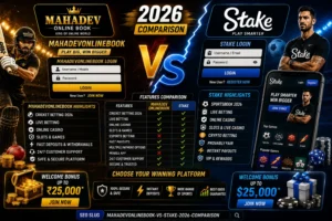 MahadevOnlineBook vs Stake 2026 Comparison